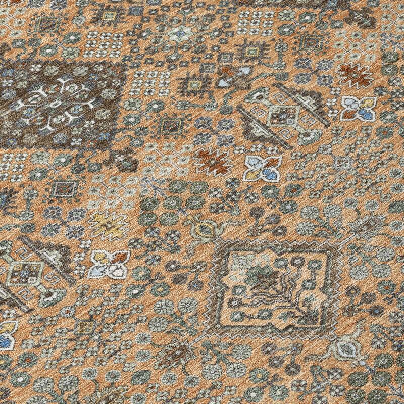 Machine Washable Indoor/ Outdoor Global Bidunga Chantille Rug