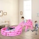 preview thumbnail 1 of 24, 12V Kids Ride On Truck Car with Parent Remote Control White