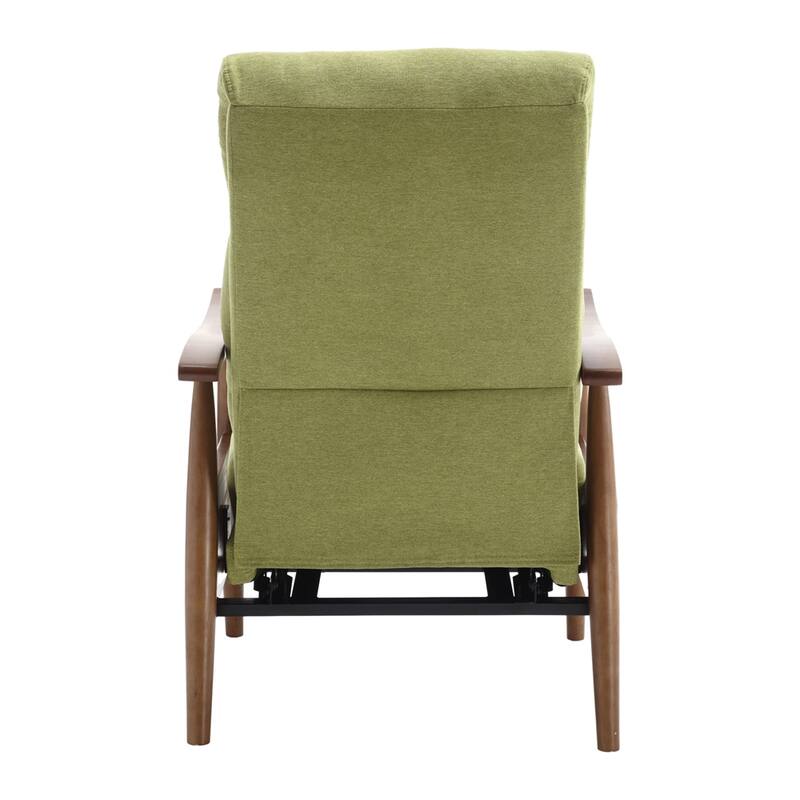 Wood Frame Armchair, Modern Accent Chair Lounge Chair for Living Room