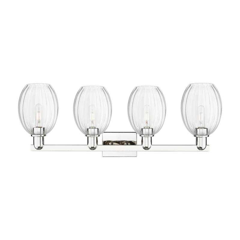 Innovations Lighting Downtown Urban - Preston - 4 Light 36" Bell Shade Bath Vanity Light