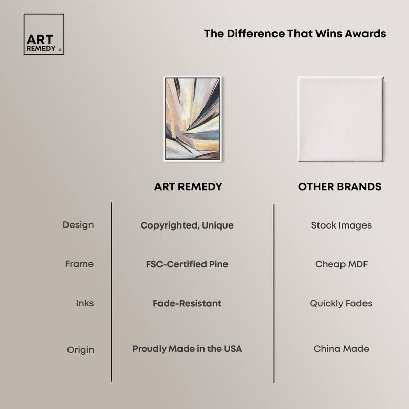 Balancing Lines I Canvas by Art Remedy