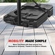 preview thumbnail 7 of 6, Zelus 5.5-10 ft. Adjustable Heights Portable Outdoor Basketball Hoop