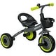 preview thumbnail 30 of 48, Toddler Tricycle with Adjustable Seat, Fun Bell, Basket, and EVA Wheels for Kids 2-5 Years Yellow