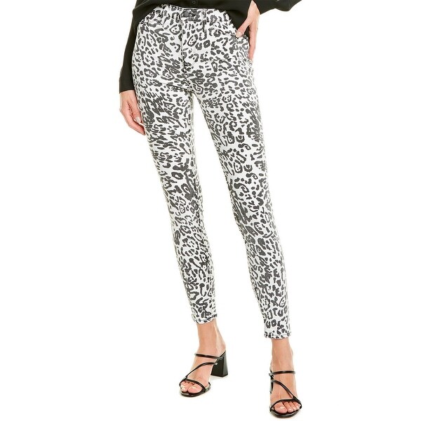 hudson leopard jeans