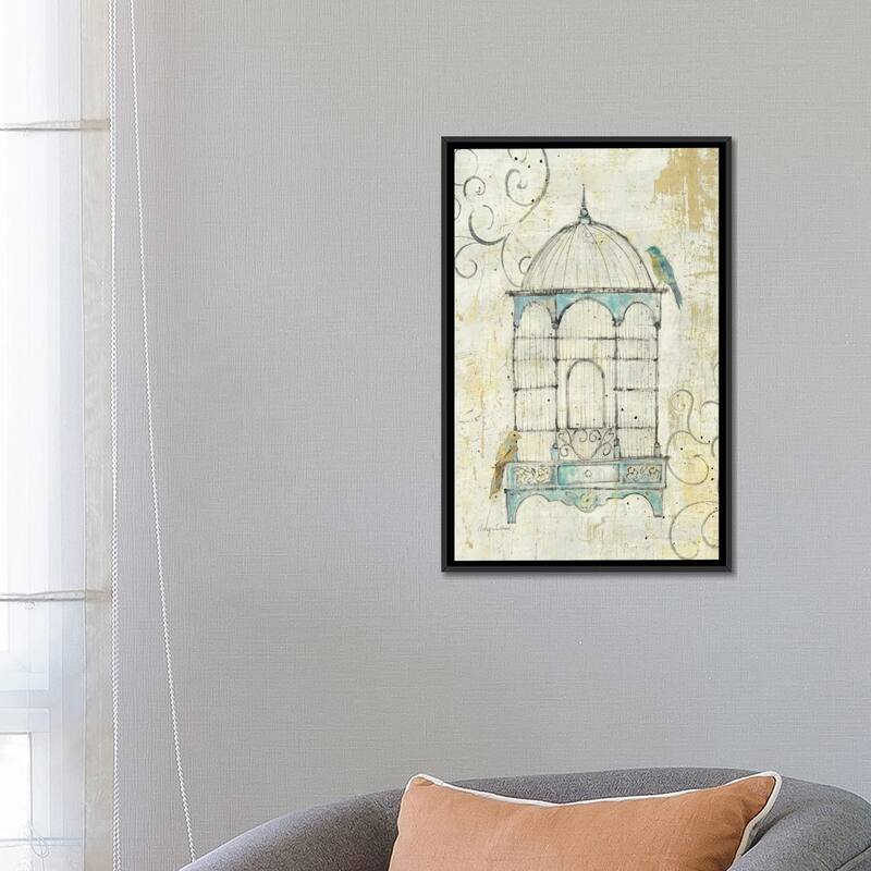 iCanvas "Bird Cage IV " by Avery Tillmon Framed Canvas Print
