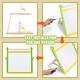 preview thumbnail 9 of 9, Christmas Gift! 3-in-1 Tabletop Kids Art Easel Double-Sided Magnetic Whiteboard Chalkboard - Multi