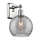 Option Polished Chrome / Light Smoke Deco Swirl