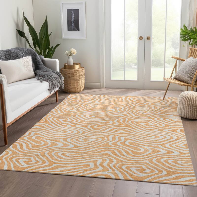 Premium Washable Super Soft Modern Maze Mayfield Rug