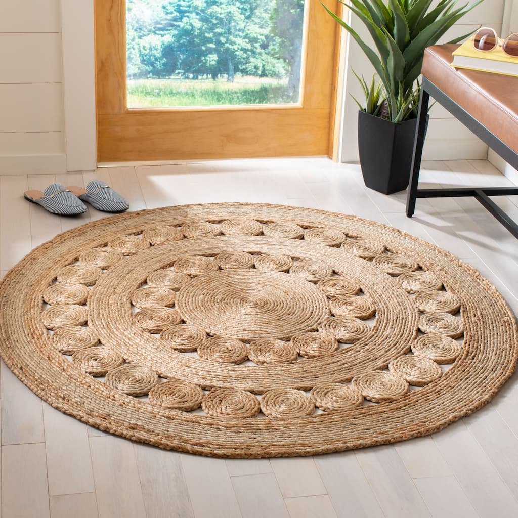 SAFAVIEH Handmade Natural Fiber Rielle Casual Jute Rug
