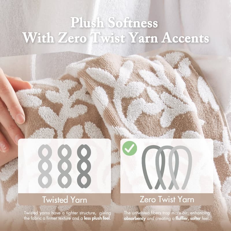 Madison Park Skyler 6 Piece Towel Set