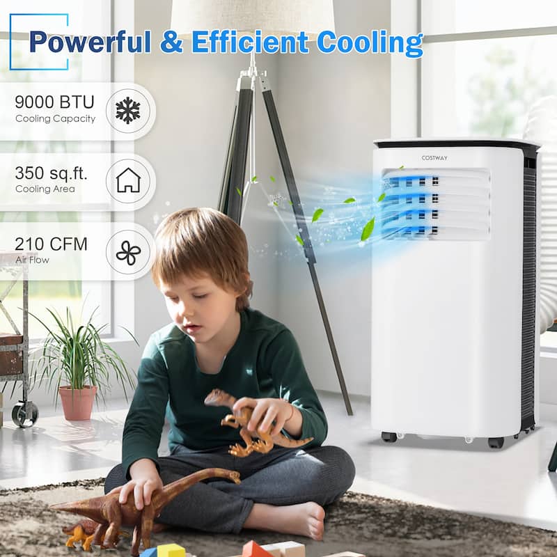 4 in 1 Portable Air Conditioner 9000BTU Multifunction Air Conditioner