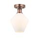 Option Cased Matte White / Antique Copper