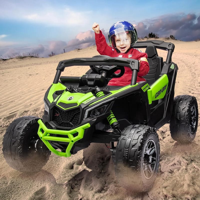 12V Licensed Can-Am Electric Off-Road Utv Car for Kids