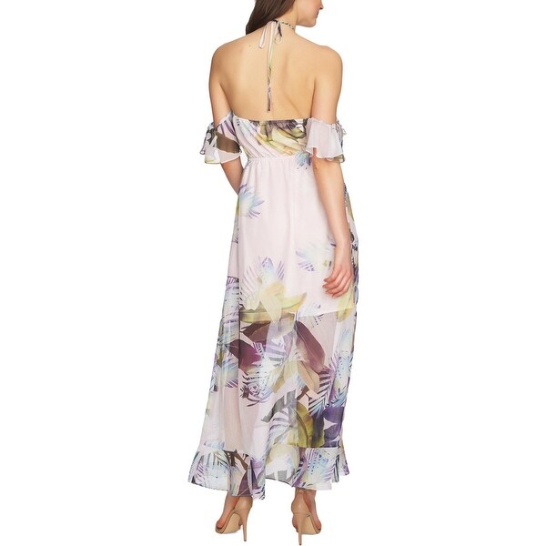 cece cold shoulder maxi dress
