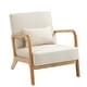 preview thumbnail 74 of 83, 2 Set Mid Century Modern Upholstered Accent Chair