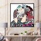 preview thumbnail 1 of 12, Designart "Japanese Tattoo Man" Bohemian & Eclectic Framed Canvas Wall Art Print
