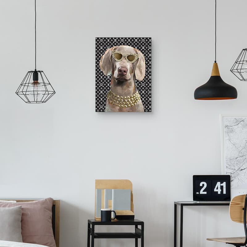 Doggie Diva Brands II Canvas Art Print