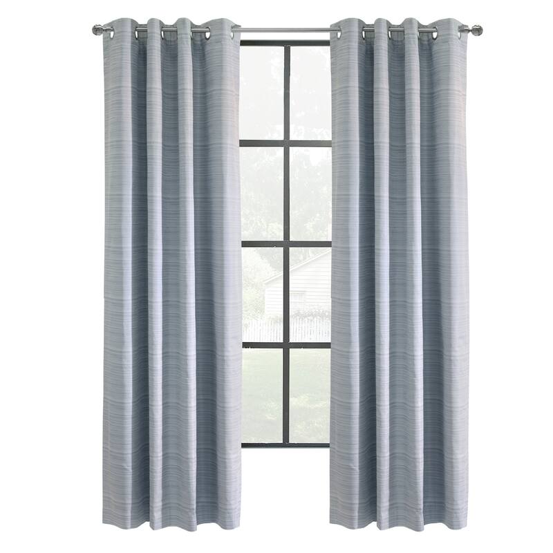 Thermaplus Solstice Total Blackout Grommet Top Contemporary Curtain