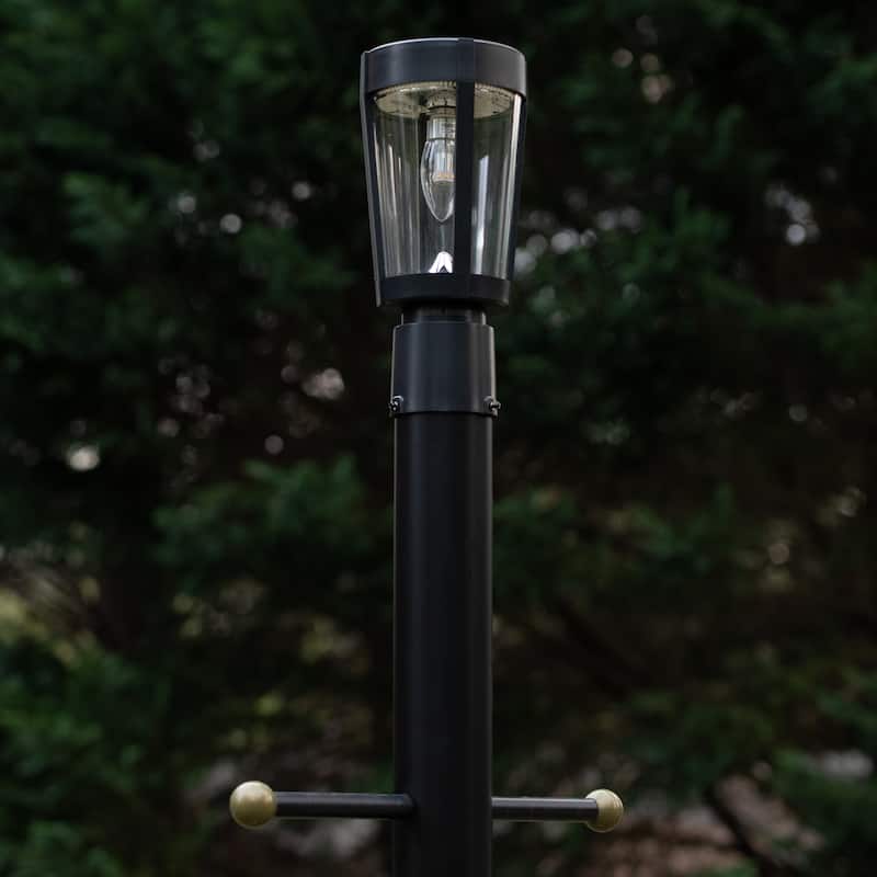 Amphora Bulb Solar Powered Light with Pier and 3inch Fitter Mount