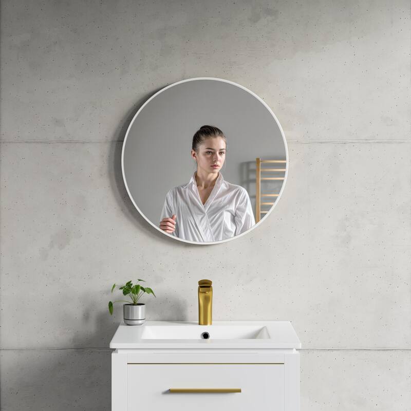 Catton Round Mirror - 24" Diameter