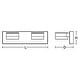 preview thumbnail 12 of 10, AFX Emma LED Vanity Light