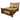 Aspen Log Panel Bed