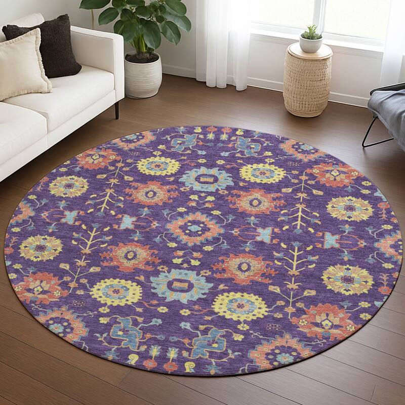 Machine Washable Indoor/ Outdoor Global Durango Chantille Rug