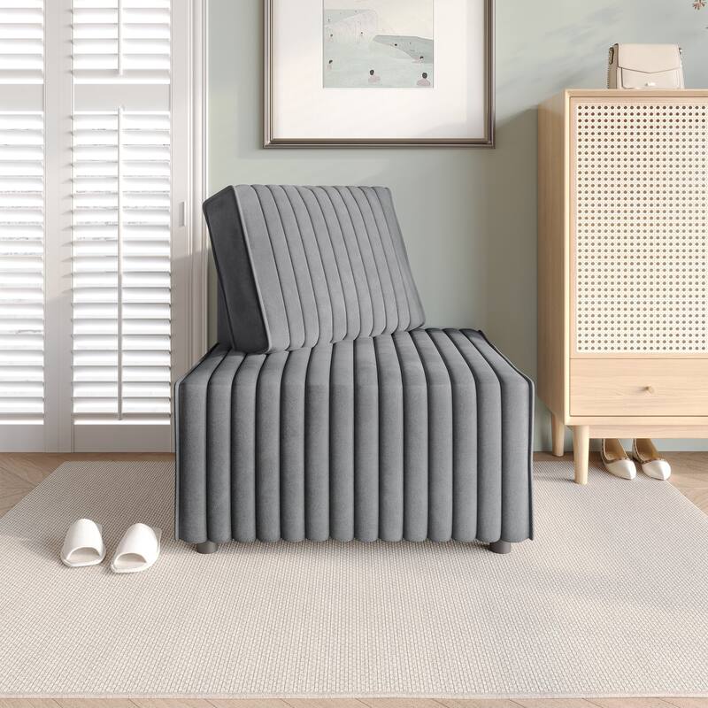 CraftPorch 7-Pieces Contemporary Clean-Line Linen Upholstered