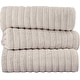 preview thumbnail 2 of 61, Classic Turkish Towels Cotton Bath Sheets Set of 3 Oversized Ribbed Towels, Ultra-Soft & Absorbent - 40x65