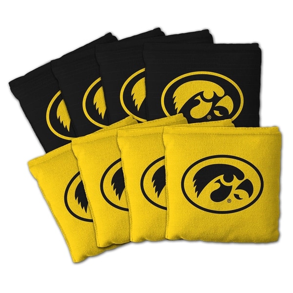 slide 2 of 5, Iowa Hawkeyes NCAA Dual Sided Pro Stop & Slide Cornhole Bags