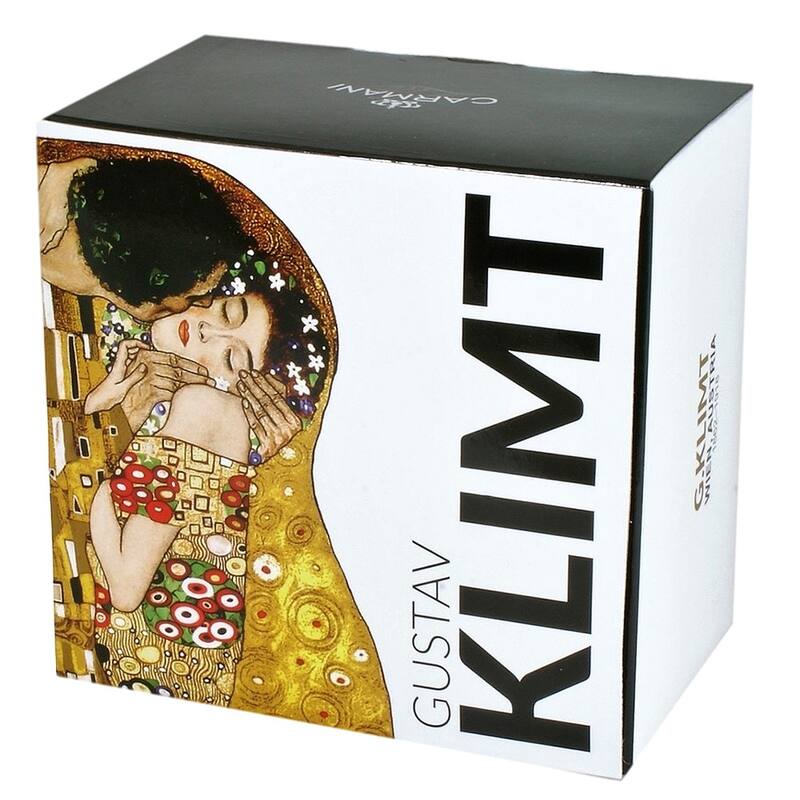 Carmani The Kiss by G.Klimt Porcelain Mug in A Gift Box