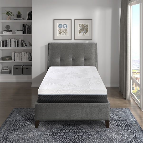 NightRhyme 11-Inch Cool Touch Latex Microcoil Hybrid Mattress - On Sale -  Bed Bath & Beyond - 31048153