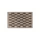 preview thumbnail 20 of 40, Contemporary Checkered Area Rug Beige - 2' 3" x 4'