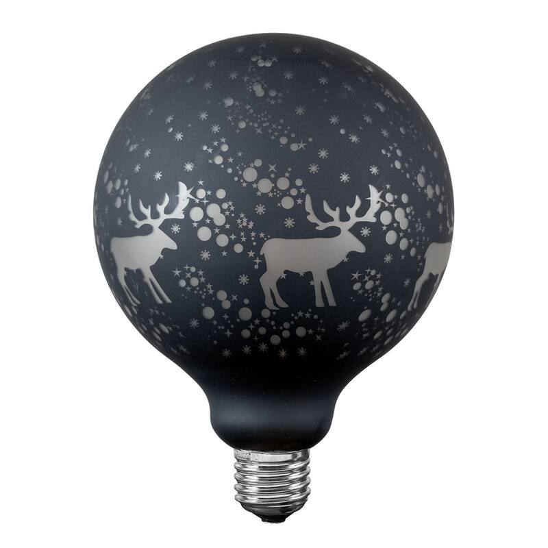 Festive Living G125 Decorative LED Bulb – 1800K Warm Vintage Glow - Elk