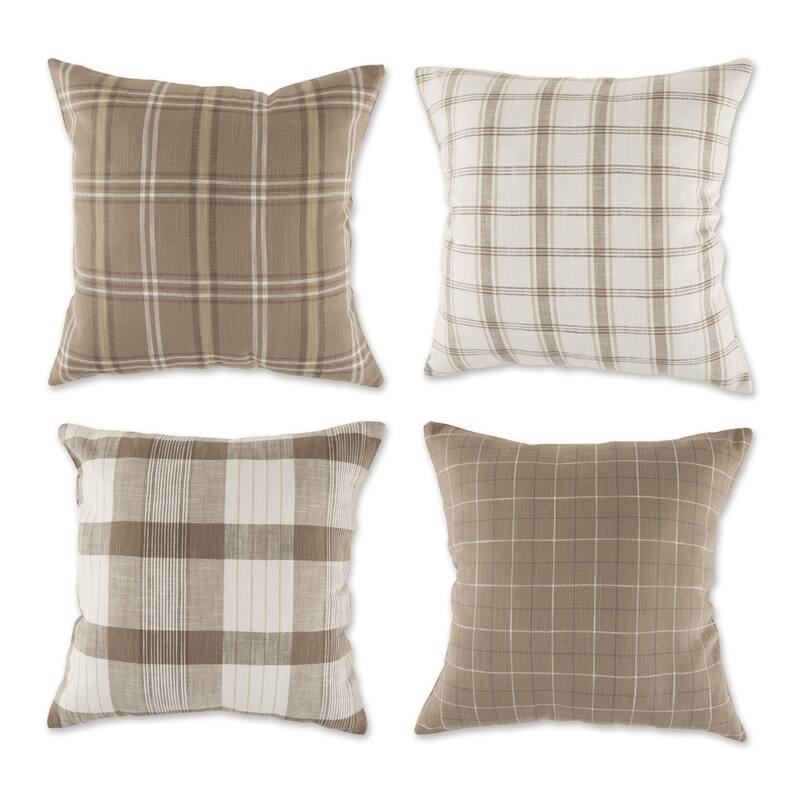 Farmhouse Pillow Cover 18x18 (Set of 4)