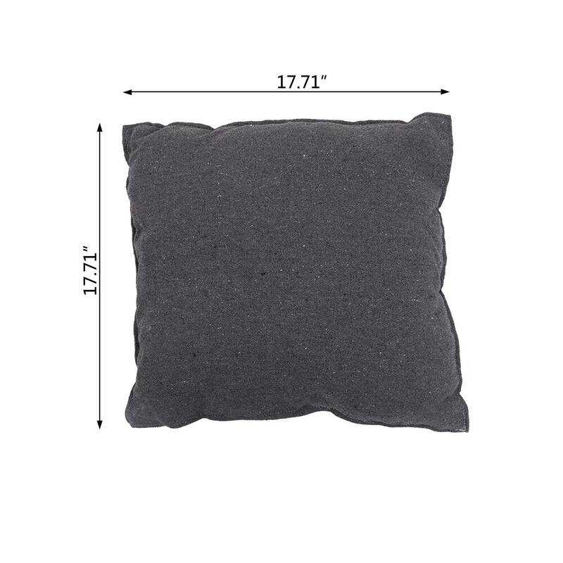 1.5x1.2m Tassel Plus Pillow Hanging Chair 3 Colors
