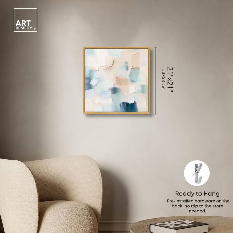 Celadon Haze II Canvas by Art Remedy