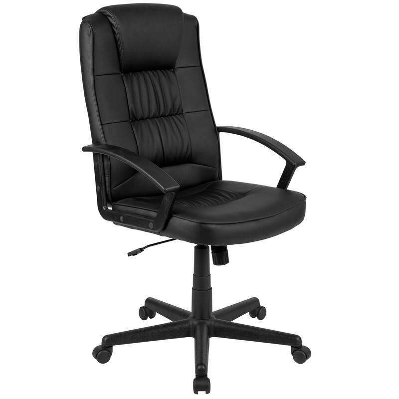 Flash Fundamentals High Back Task Chair with Arms - Desk Chair