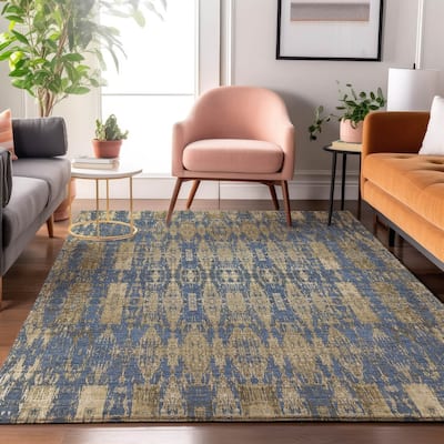 Premium Washable Super Soft Distressed Ombre Mayfield Rug