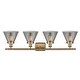 preview thumbnail 63 of 61, Innovations Lighting Ballston Urban Cone - 4 Light 38" Bath Vanity Light