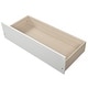 preview thumbnail 18 of 17, Full over Full Bunk Bed with Drawers, Storage, and High Guardrails, Grey