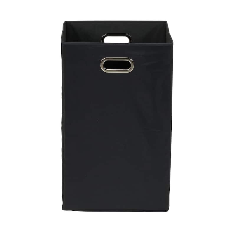 Household Essentials Folding Laundry Hamper - 14.0"L x 14.0"W x 28.0"H