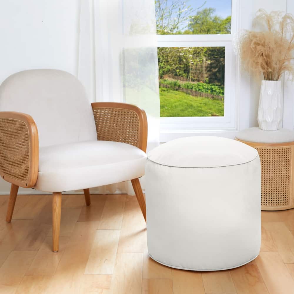 Sorra Home Sunbrella Round Bean Pouf