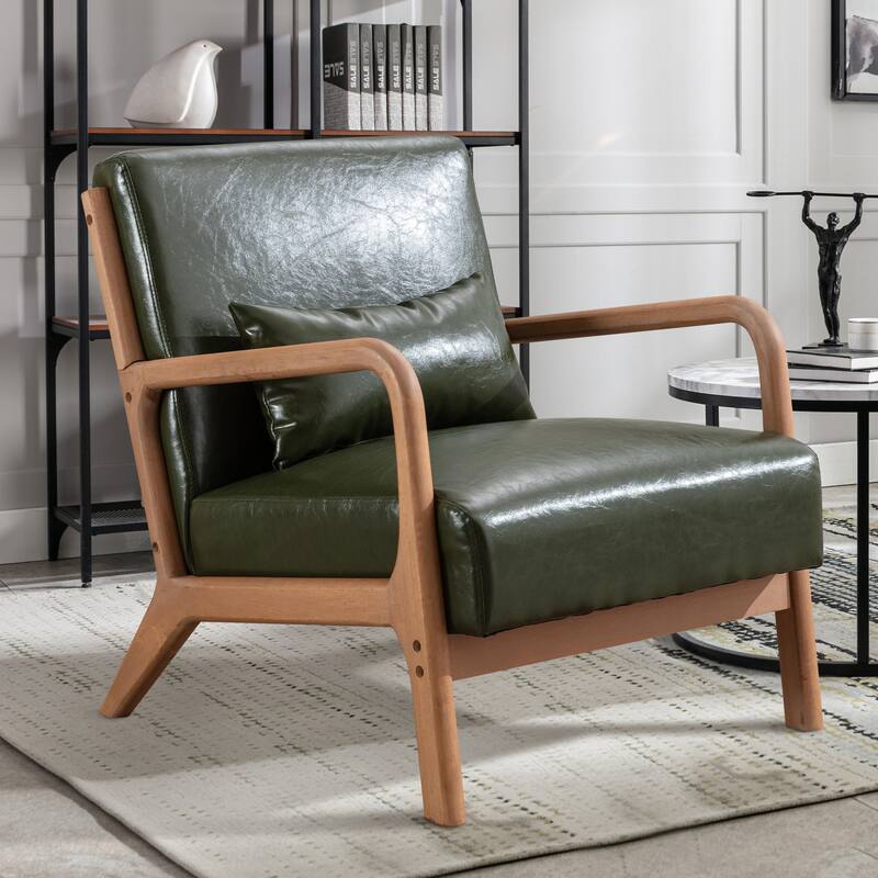 Aston Modern Solid wood Accent Chair