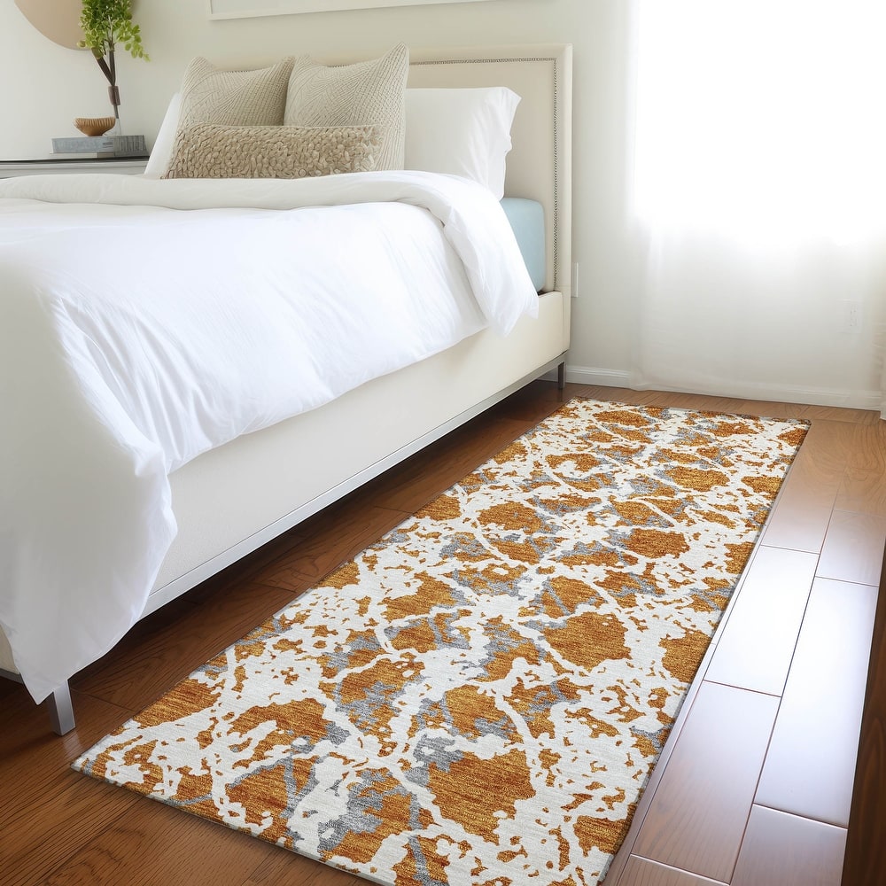 Premium Washable Super Soft Abstract Fusion Mayfield Rug