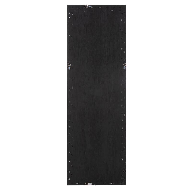 Allan Andrews Brushed Silver Decorative Chicago Wall Mirror - 17.1/4" x 53.1/2" x 1"