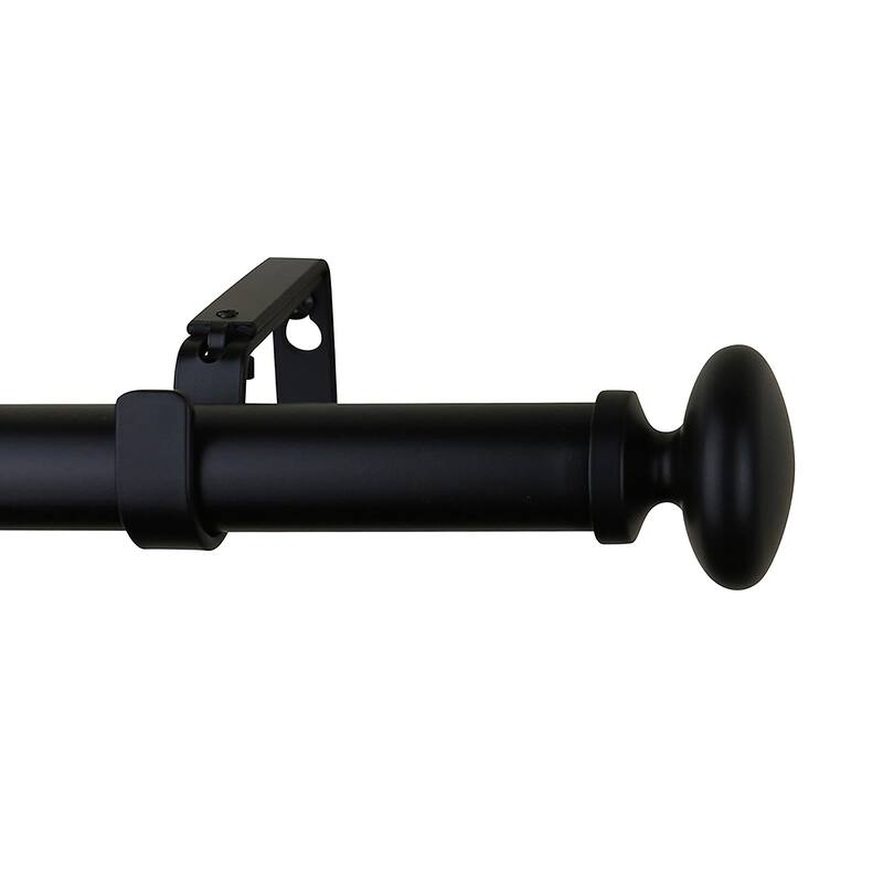 Meriville 1 1/4-inch Diameter Prima Single Window Treatment Curtain Rod