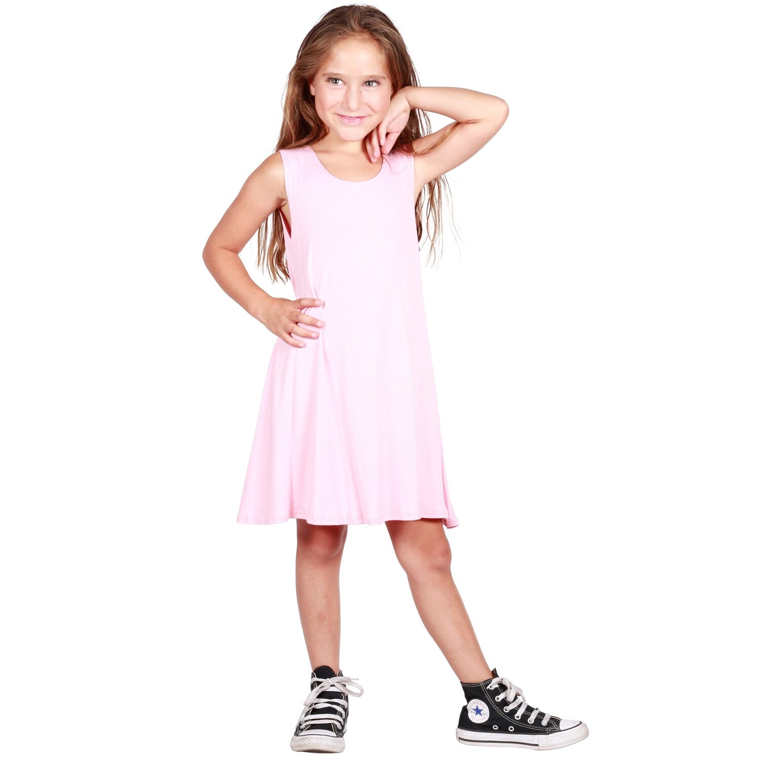 light pink dress casual