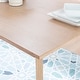 preview thumbnail 3 of 16, Linon Dolan Solid Rubberwood 60-inch Dining Table