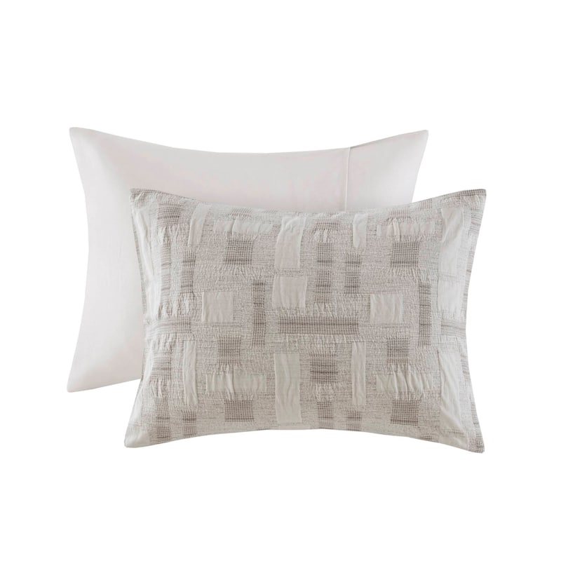 INK+IVY Cairo 3 Piece Cotton Jacquard Comforter Set